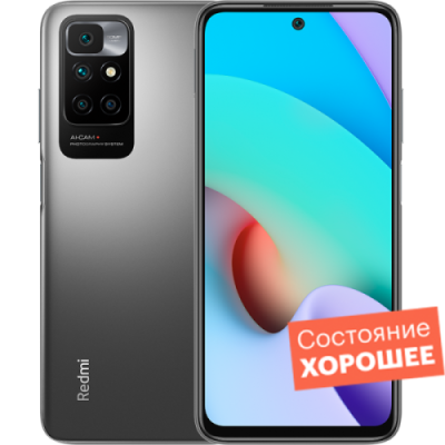 Смартфон Xiaomi Redmi 10 128GB Carbon Grey  "Хорошее состояние" / Б/у смартфоны | Электроника | V4.Ru: Маркетплейс