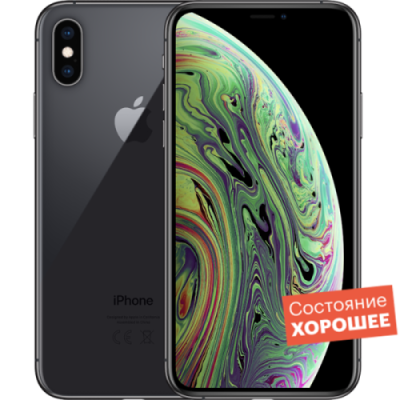 Смартфон Apple iPhone XS 64GB Space Gray  "Хорошее состояние" / Б/у смартфоны | Электроника | V4.Ru: Маркетплейс