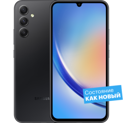 Смартфон Samsung Galaxy A34 128GB Графит  "Как новый" / Б/у смартфоны | Электроника | V4.Ru: Маркетплейс