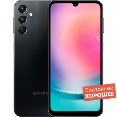 Смартфон Samsung Galaxy A24 4/128GB Черный  "Хорошее состояние" / Б/у смартфоны | Электроника | V4.Ru: Маркетплейс