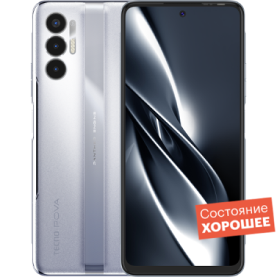 Смартфон TECNO Pova 3 128GB Серебряный  "Хорошее состояние" / Б/у смартфоны | Электроника | V4.Ru: Маркетплейс