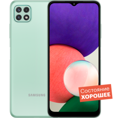 Смартфон Samsung Galaxy A22s 5G 128GB Мятный  "Хорошее состояние" / Б/у смартфоны | Электроника | V4.Ru: Маркетплейс