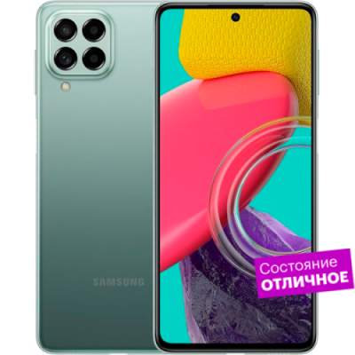 Смартфон Samsung Galaxy M53 8/256GB Зеленый  "Отличное состояние" / Б/у смартфоны | Электроника | V4.Ru: Маркетплейс