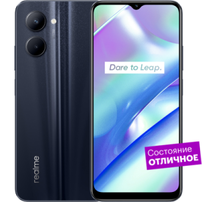 Смартфон realme C33 128GB Черный  "Отличное состояние" / Б/у смартфоны | Электроника | V4.Ru: Маркетплейс