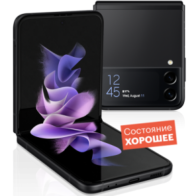 Смартфон Samsung Galaxy Z Flip3 5G 256GB Черный  "Хорошее состояние" / Б/у смартфоны | Электроника | V4.Ru: Маркетплейс