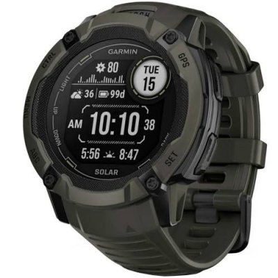 Смарт-часы Garmin Instinct 2x Solar Moss Bezel with Moss Silicone Band (010-02805-05) / Умные часы и фитнес-браслеты | Электроника | V4.Ru: Маркетплейс