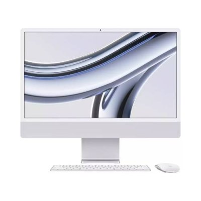 Apple iMac 24" with Retina 4.5K (M3 8C CPU, 10C GPU/24GB/1TB) (Silver) (Z19D0015E) / iMac | Электроника | V4.Ru: Маркетплейс