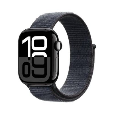 Apple Watch Series 10 46mm Jet Black Aluminum Case with Ink Sport Loop (M/L) / Apple Watch Series 10 | Электроника | V4.Ru: Маркетплейс