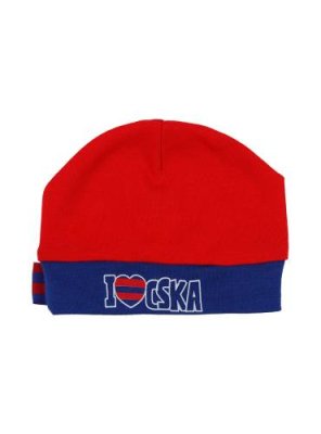 Шапочка детская "I love CSKA", цвет красный (40 (3-6 мес.)) / Детские головные уборы | Спорт и отдых | V4.Ru: Маркетплейс