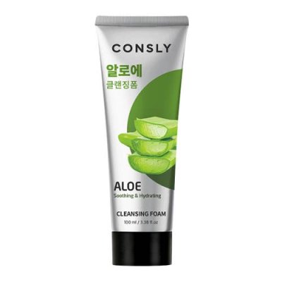 Consly Aloe Vera Soothing Creamy Cleansing Foam / Пенка | Товары для красоты | V4.Ru: Маркетплейс