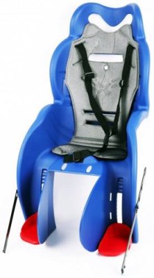 Детское велокресло Vinca Sport Sanbas, на раму, синее с черной накладкой, HTP 930 Sanbas blue/black / Детское велокресло | Спорт и отдых | V4.Ru: Маркетплейс