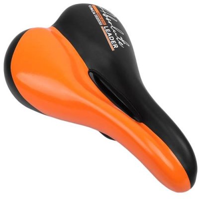 Седло велосипедное Vinca Sport Absolute, 270*170 мм, экокожа, черный с оранжевым, VS 106 black/orange / Седла для велосипедов | Спорт и отдых | V4.Ru: Маркетплейс