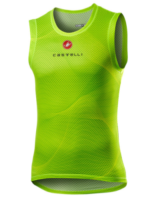 Велобелье нательное Castelli PRO MESH, жёлтый fluo, 4520029 (Размер: S) / Веломайки | Спорт и отдых | V4.Ru: Маркетплейс