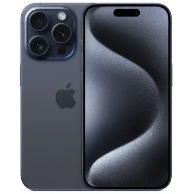 Мобильный телефон Apple iPhone 15 Pro 128GB Dual nano SIM titanium blue (титановый синий) новый, не актив, без комплекта / iPhone 15 Pro | Электроника | V4.Ru: Маркетплейс