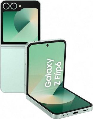 Смартфон Samsung Galaxy Z Flip6 256 ГБ Мятный / Galaxy Z Flip6 | Электроника | V4.Ru: Маркетплейс