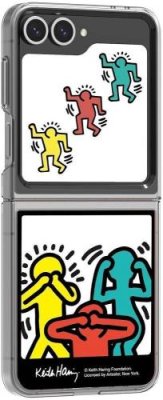 Панель для чехла Samsung Flipsuit Z Flip6 Haainc Keith Haring Photo желтый / Панели для чехлов | Электроника | V4.Ru: Маркетплейс