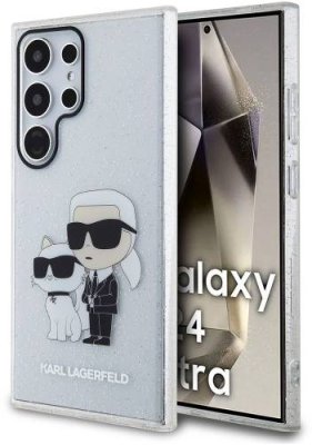 Чехол Karl Lagerfeld Glitter Choupette для Galaxy S24 Ultra прозрачный / Чехлы | Электроника | V4.Ru: Маркетплейс