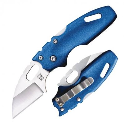 Складной нож Mini Tuff Lite Plain Cold Steel, сталь 4034SS, рукоять синий Griv-Ex / Раскладные | Товары для дома | V4.Ru: Маркетплейс