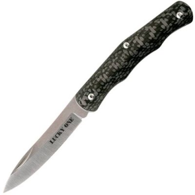 Нож складной Cold Steel Lucky One, сталь CPM-S35VN, рукоять карбон, black/gray / Раскладные | Товары для дома | V4.Ru: Маркетплейс