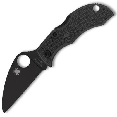 Складной нож Spyderco Manbug Wharncliffe Black, сталь VG-10, рукоять FRN, черный / Раскладные | Товары для дома | V4.Ru: Маркетплейс