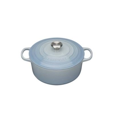 Le Creuset Кастрюля / жаровня с крышкой 26 см, голубой океан Signature Le Creuset / Кастрюли | Товары для дома | V4.Ru: Маркетплейс