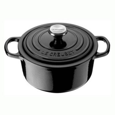 Le Creuset Кастрюля / жаровня с крышкой 18 см, черный Le Creuset / Кастрюли | Товары для дома | V4.Ru: Маркетплейс