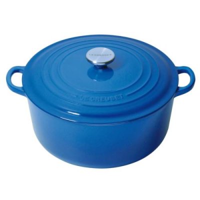 Le Creuset Кастрюля / жаровня 26 см, синий марлесь Le Creuset / Кастрюли | Товары для дома | V4.Ru: Маркетплейс