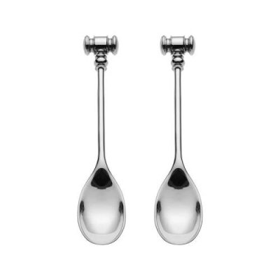 Alessi Набор ложек для яиц 12х6х2 см металлик Dressed Alessi / Десертные и закусочные приборы | Товары для дома | V4.Ru: Маркетплейс