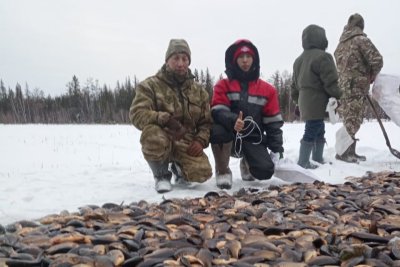 В Якутии начался сезон традиционной подледной рыбалки мунхи / ЯСИА   