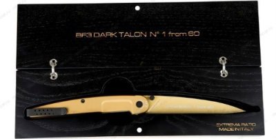 Складной нож Extrema Ratio BF3 Dark Talon Gold Limited, сталь Bhler N690, рукоять алюминий / Раскладные | Товары для дома | V4.Ru: Маркетплейс