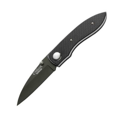 Нож складной Camillus Wharncliffe, сталь AUS-8, рукоять 6061 T-6 Aluminium, чёрный / Раскладные | Товары для дома | V4.Ru: Маркетплейс