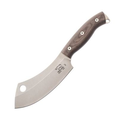 Нож White River Camp Cleaver StoneWash, сталь CPM S35VN, рукоять черная микарта / Ножи с фиксированным клинком | Товары для дома | V4.Ru: Маркетплейс