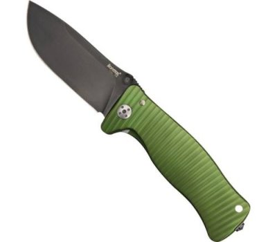 Нож складной LionSteel SR1A GB, сталь D2, рукоять алюминий, зелёный / Раскладные | Товары для дома | V4.Ru: Маркетплейс