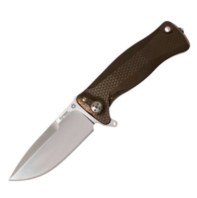 Нож складной LionSteel SR11 B (BRONZE), сталь Uddeholm Sleipner® Satin, рукоять титан по технологии Solid®, бронзовый / Раскладные | Товары для дома | V4.Ru: Маркетплейс