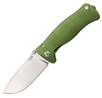 Нож складной LionSteel SR1A GS GREEN, сталь D2 Satin Finish, рукоять алюминий (Solid®), зелёный / Раскладные | Товары для дома | V4.Ru: Маркетплейс