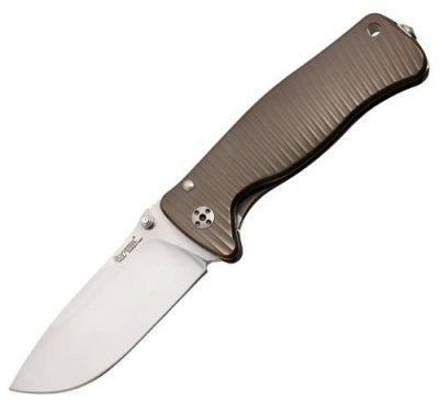 Нож складной LionSteel SR2 B (BRONZE) Mini, сталь Uddeholm Sleipner® Satin, рукоять титан по технологии Solid®, бронзовый / Раскладные | Товары для дома | V4.Ru: Маркетплейс