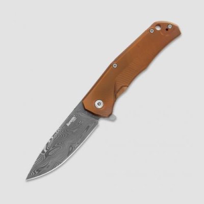 Складной нож LionSteel TRE DT BR-BR, сталь дамаск, рукоять титан / Раскладные | Товары для дома | V4.Ru: Маркетплейс