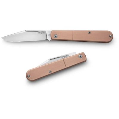 Складной нож LionSteel Barlow Slim Shuffler, сталь M390, рукоять Copper / Раскладные | Товары для дома | V4.Ru: Маркетплейс