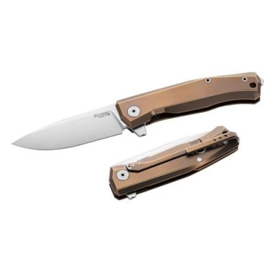 Складной нож LionSteel MT01 BR, сталь M390, рукоять Bronze titanium / Раскладные | Товары для дома | V4.Ru: Маркетплейс