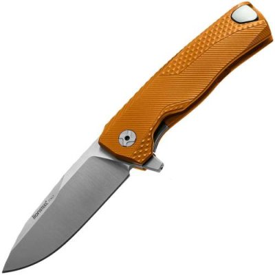 Нож складной LionSteel ROK A OS, сталь Bhler M390 Satin Finish, рукоять алюминий, оранжевый / Раскладные | Товары для дома | V4.Ru: Маркетплейс