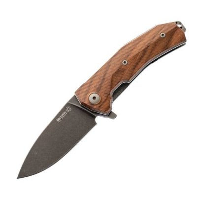 Нож складной LionSteel KUR BST Santos Wood, сталь Stonewashed & PVD-Coated Uddeholm Sleipner®, рукоять палисандр / Раскладные | Товары для дома | V4.Ru: Маркетплейс