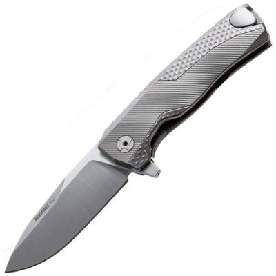 Нож складной LionSteel ROK G, сталь Bhler M390 Satin Finish, рукоять титан, серый цвет / Раскладные | Товары для дома | V4.Ru: Маркетплейс