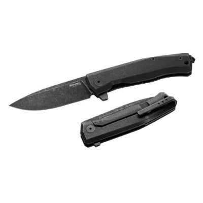 Складной нож LionSteel MT01B BW, сталь M390, рукоять Black titanium / Раскладные | Товары для дома | V4.Ru: Маркетплейс