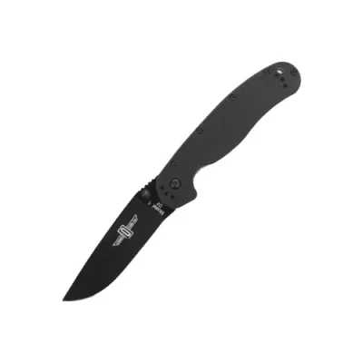 Нож складной Ontario RAT-1, сталь D2, рукоять carbon fiber, black / Раскладные | Товары для дома | V4.Ru: Маркетплейс