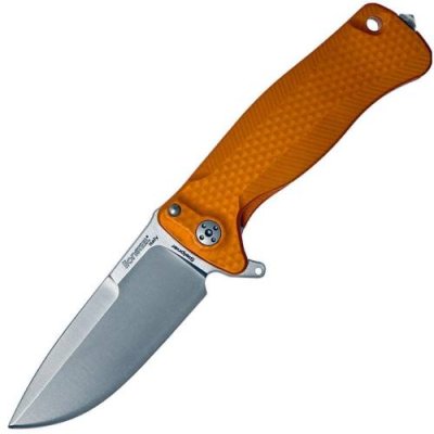 Нож складной LionSteel SR22A OS Mini, сталь Uddeholm Sleipner® Satin Finish, рукоять алюминий (Solid®), оранжевый / Раскладные | Товары для дома | V4.Ru: Маркетплейс