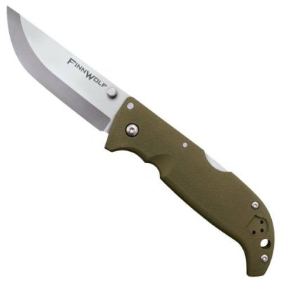 Складной нож Finn Wolf - Cold Steel 20NPF, сталь AUS 8A, рукоять Griv-Ex™ (высококачественный пластик), Зеленый / Раскладные | Товары для дома | V4.Ru: Маркетплейс