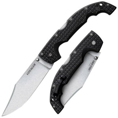 Нож складной Cold Steel Voyager Clip Extra Large, сталь Aus-10A, рукоять grivory, black / Раскладные | Товары для дома | V4.Ru: Маркетплейс