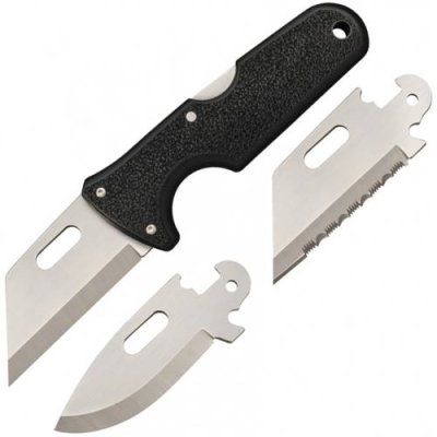 Нож со сменным лезвием Cold Steel Click N Cut CS_40A, сталь 420J2, рукоять пластик ABS / Ножи с фиксированным клинком | Товары для дома | V4.Ru: Маркетплейс