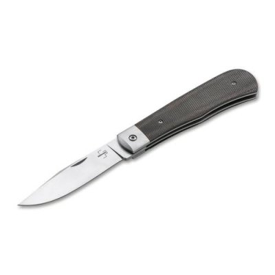 Складной нож Boker Bonfire Micarta, сталь D2, рукоять сталь/микарта / Раскладные | Товары для дома | V4.Ru: Маркетплейс