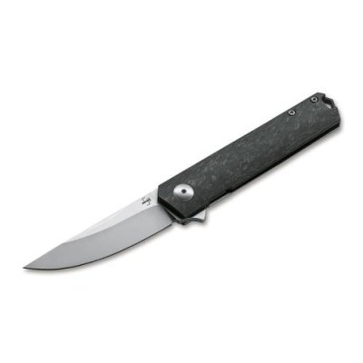 Складной нож Boker Kwaiken Compact Flipper, сталь D2, рукоять титан/карбон / Раскладные | Товары для дома | V4.Ru: Маркетплейс